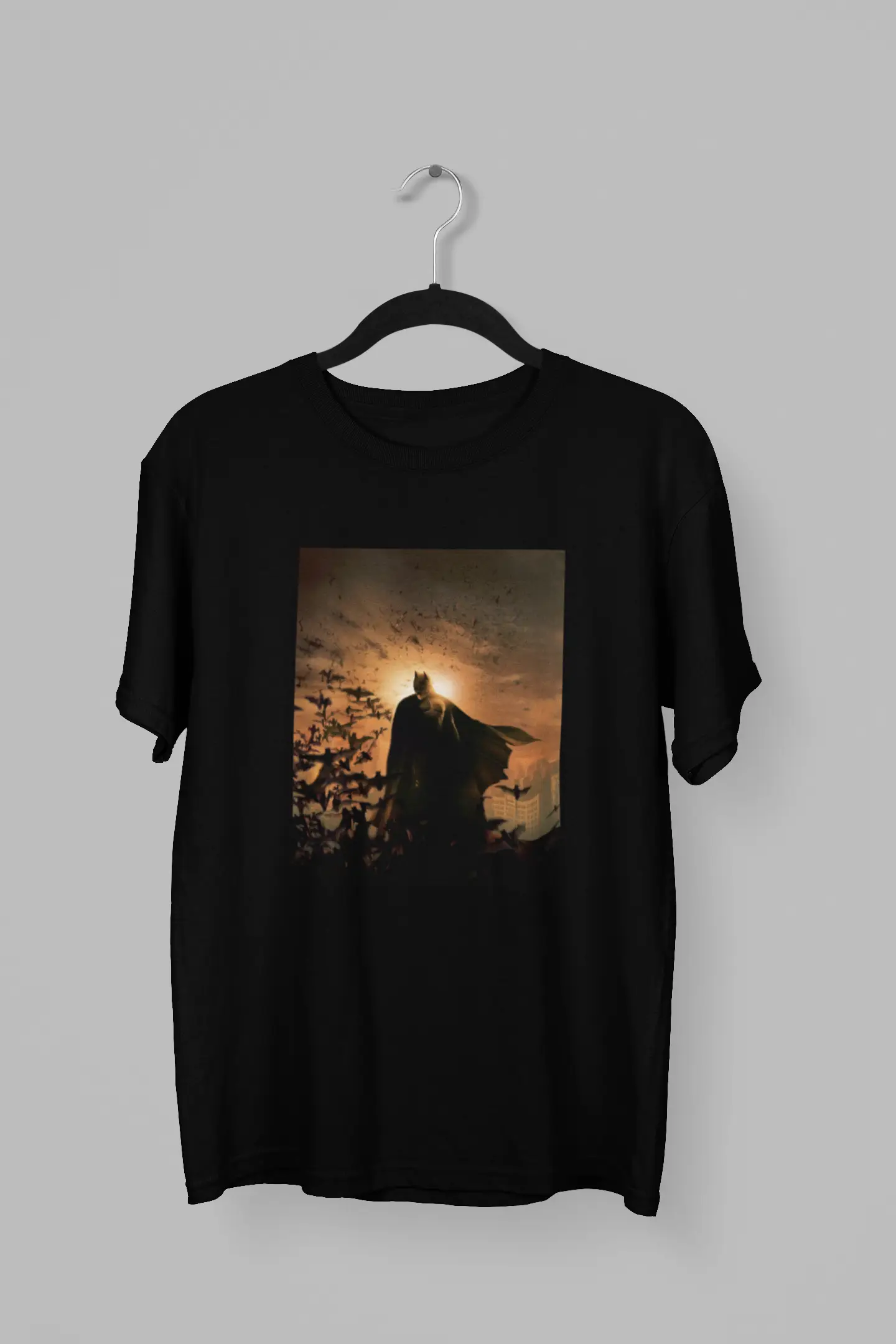 Remera silueta de Batman