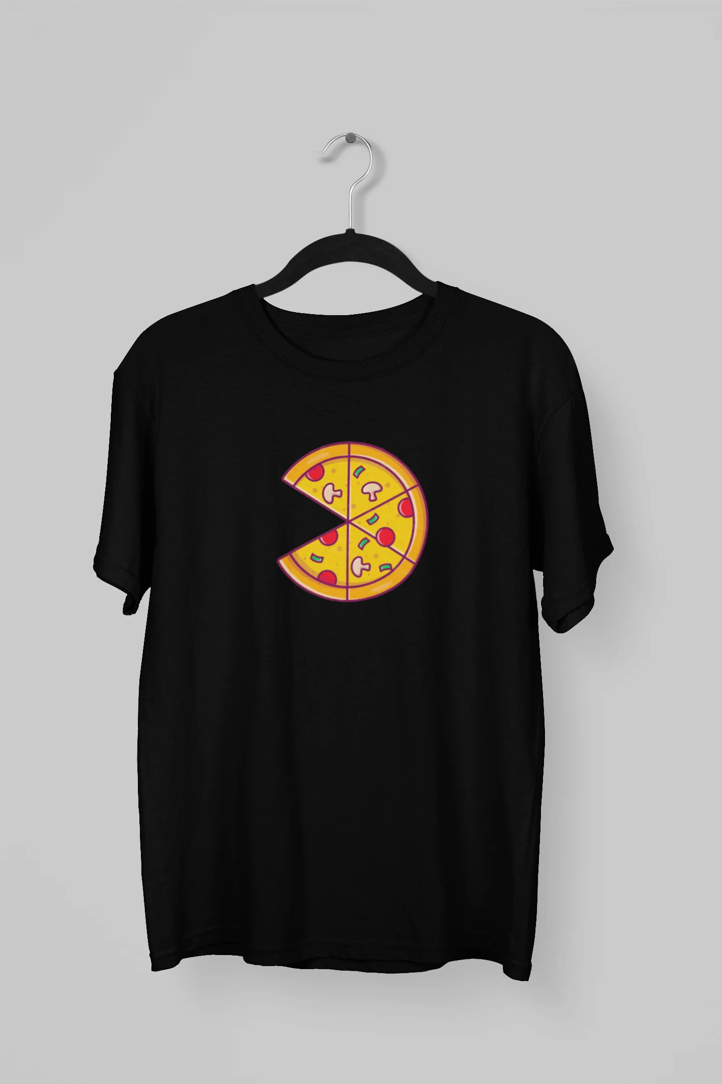 Remera personalizada para parejas la porción de Pizza que me falta - Imagen 2