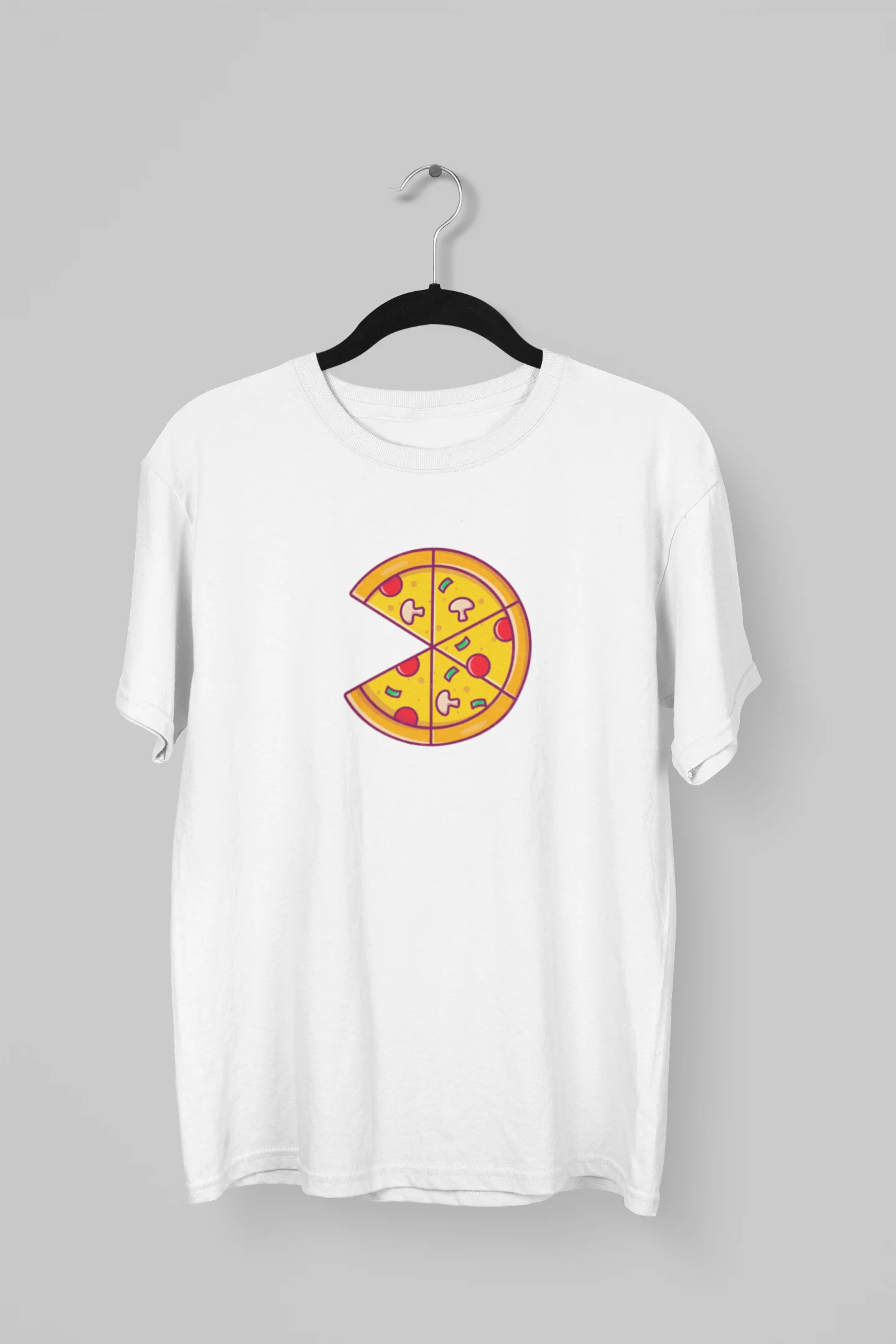 Remera personalizada para parejas la porción de Pizza que me falta