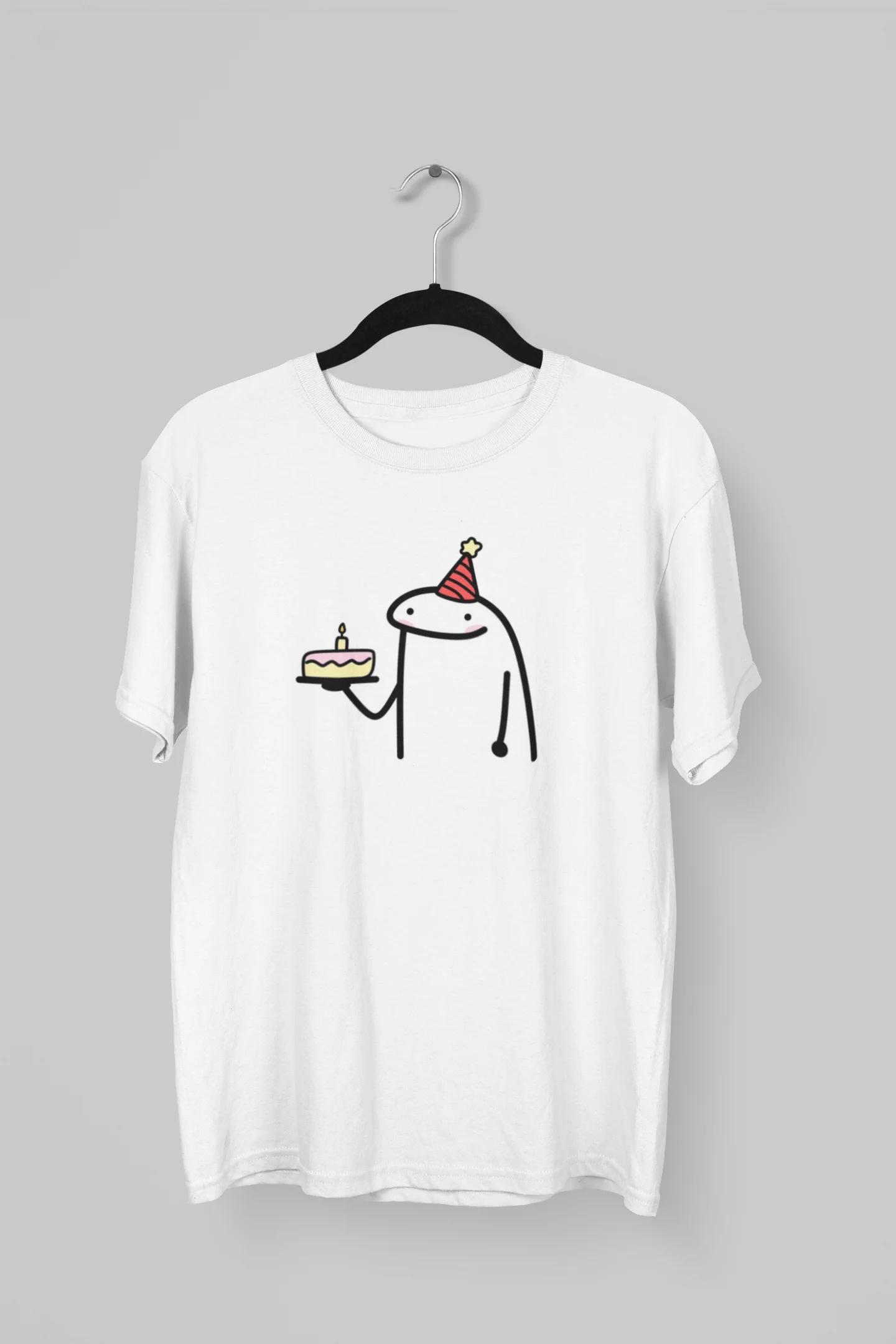 Remera de Forky con torta