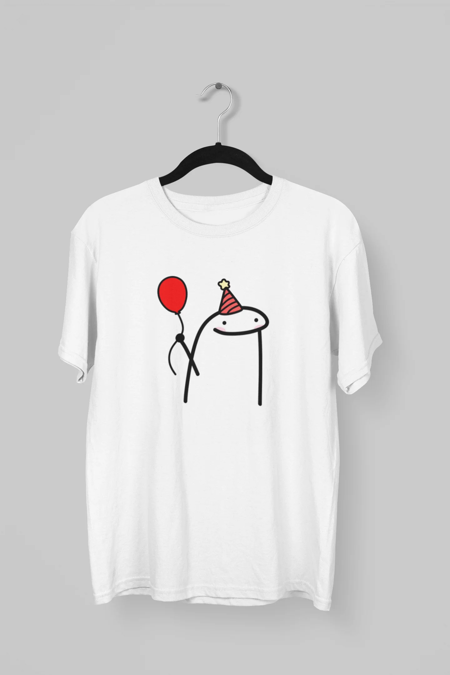Remera de Forky con globo