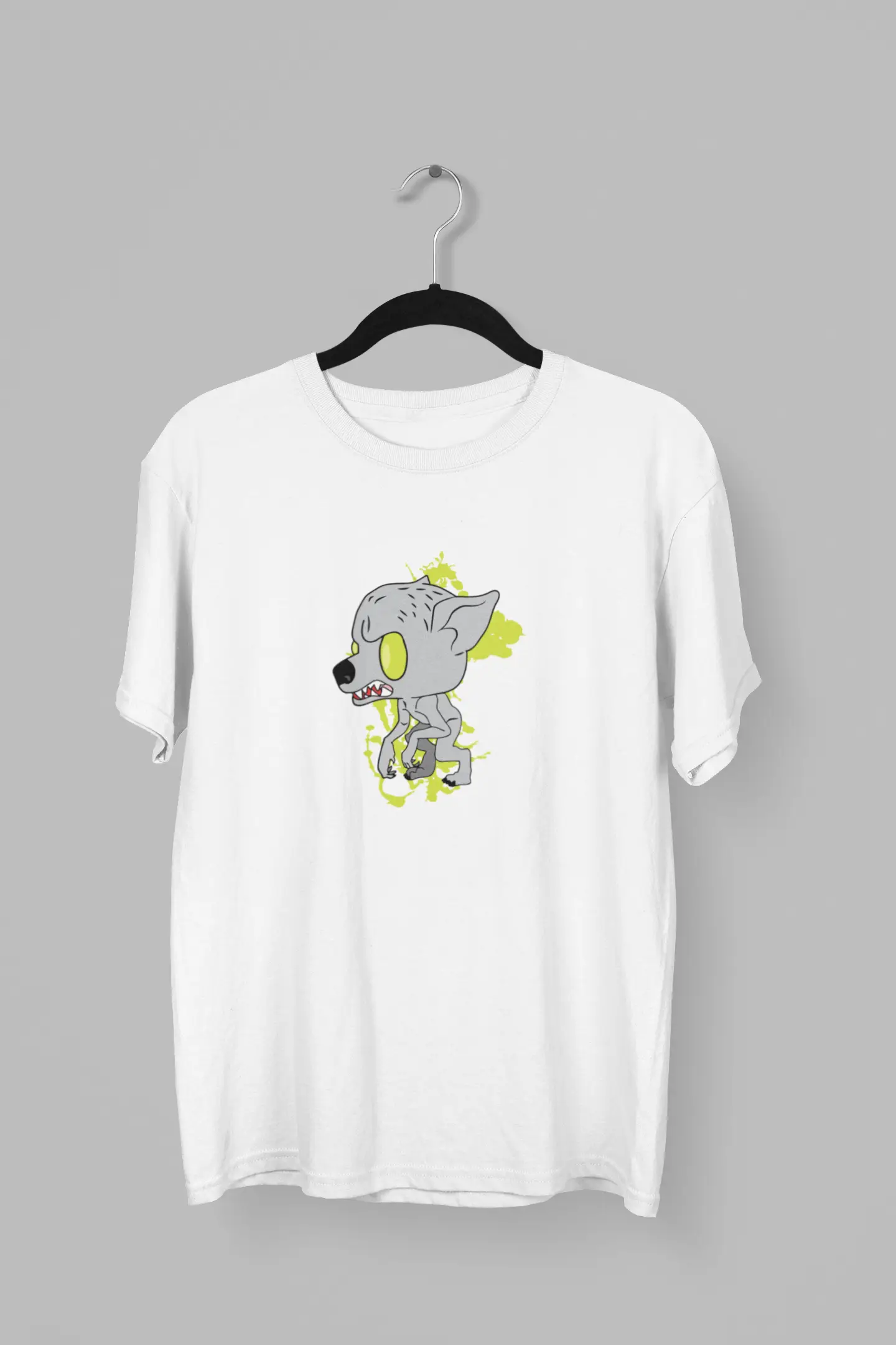 Remera de Hombre Lobo Halloween - Imagen 2