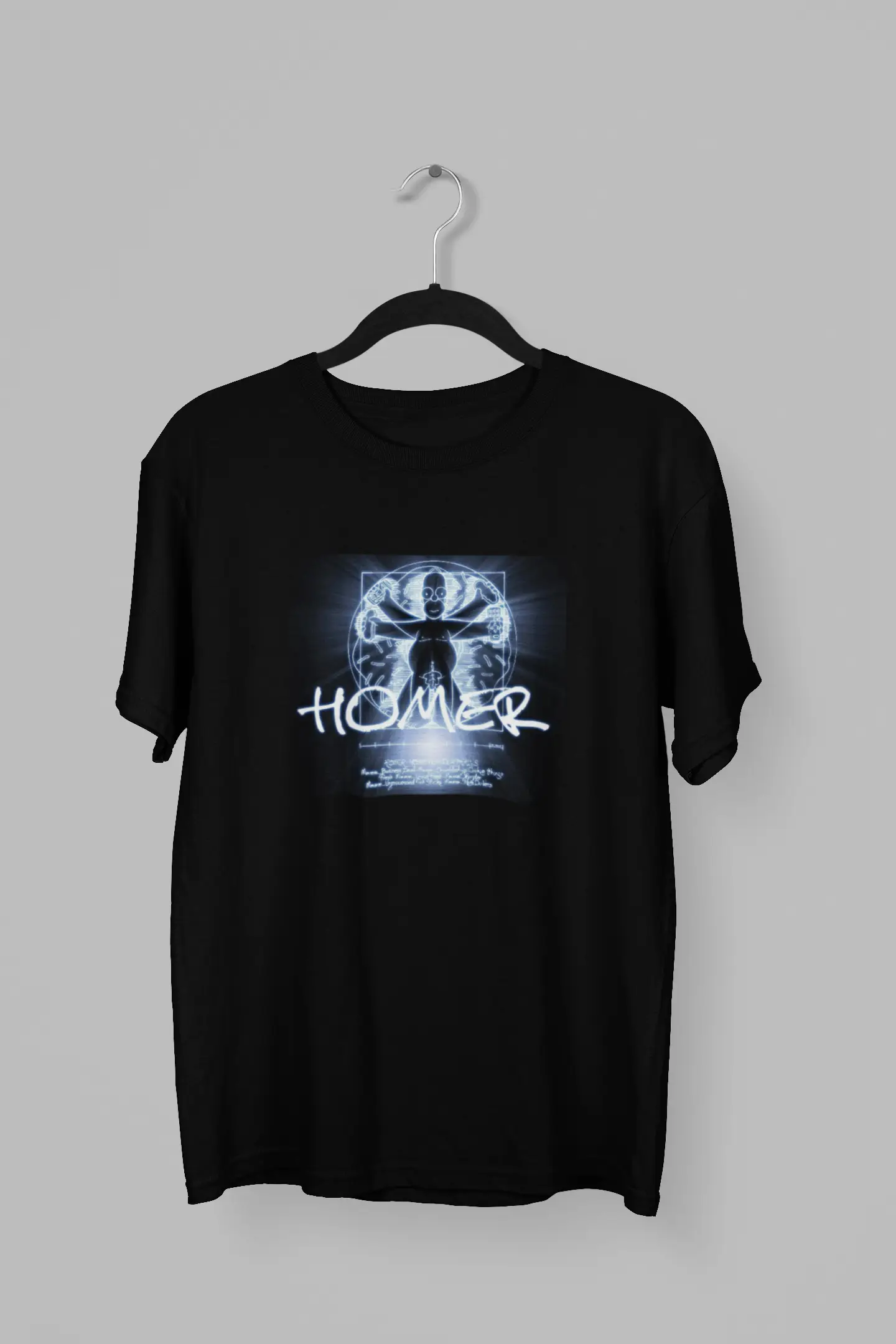 Remera de Homero Alien