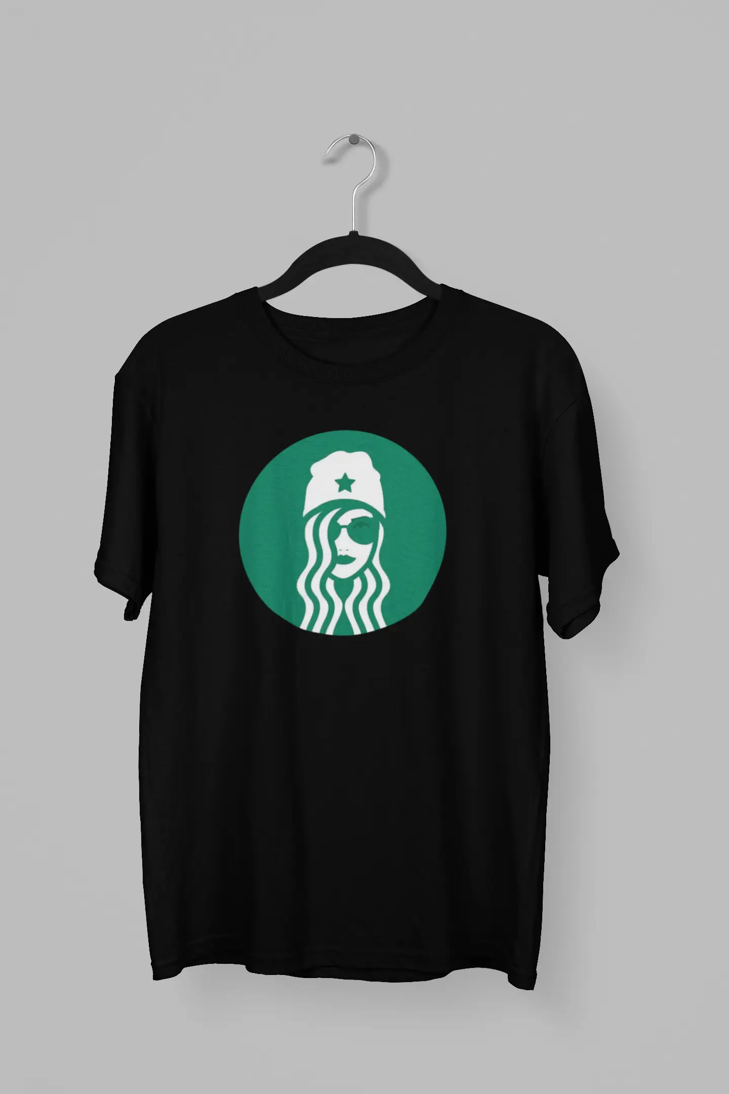 Remera de parodia a Starbucks