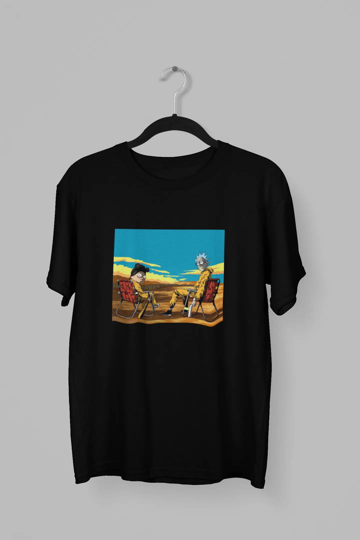 Remera de Rick y Morty Breaking Bad