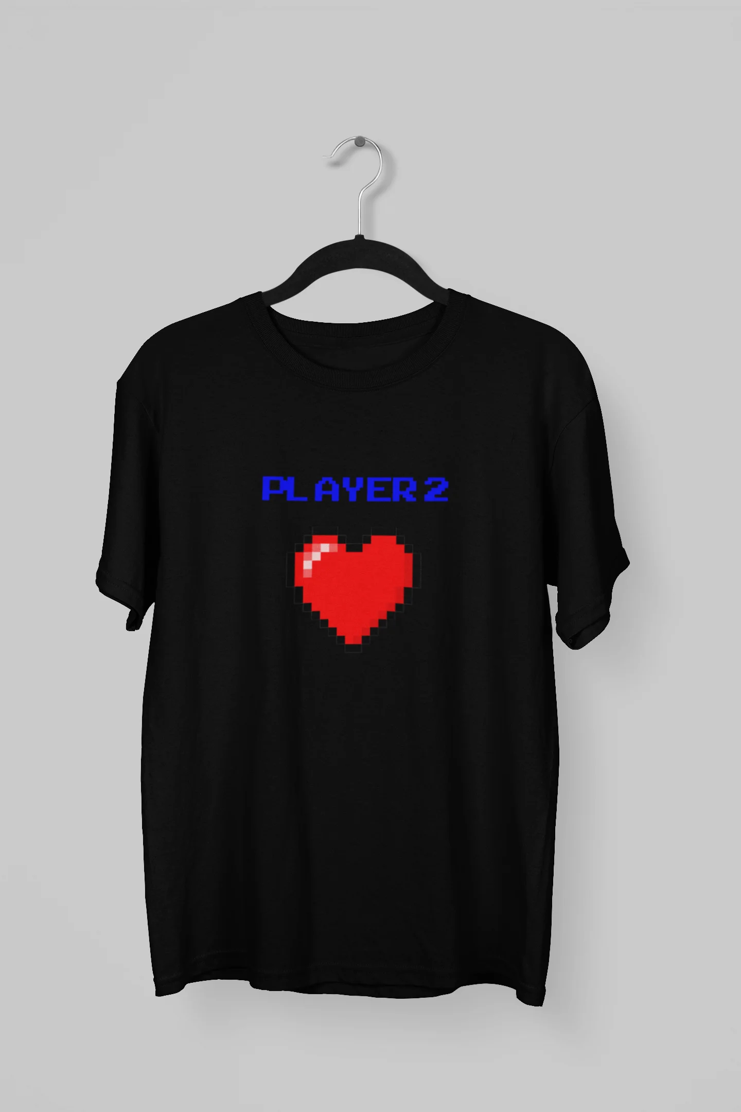 Remera para parejas Player 1 y 2