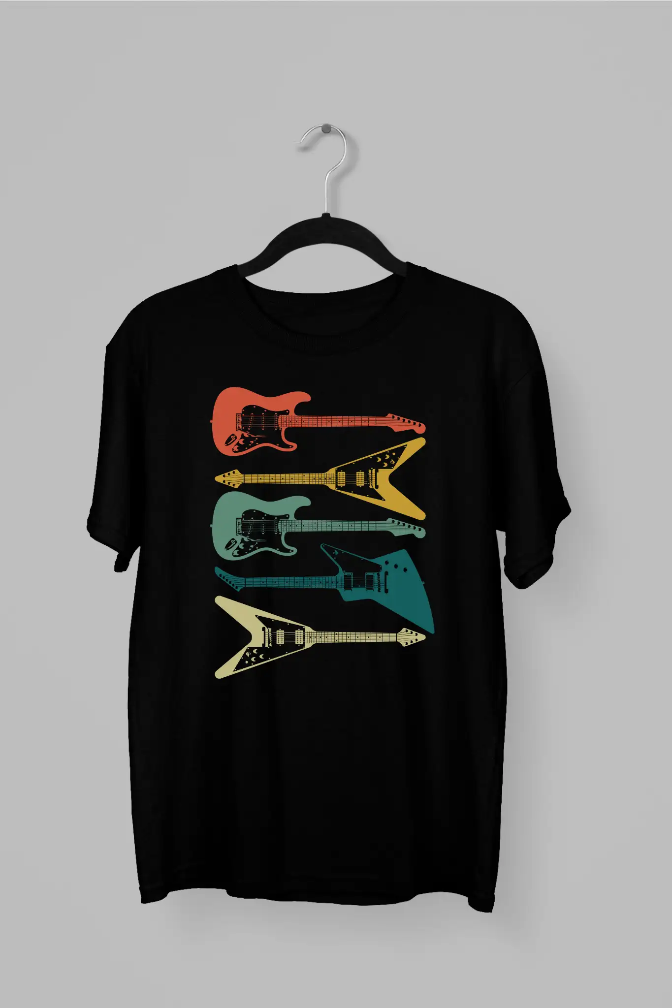 Remera de Guitarras Electricas
