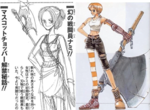 10 datos impresionantes de One Piece, imagen de un anime mujer con un Nami