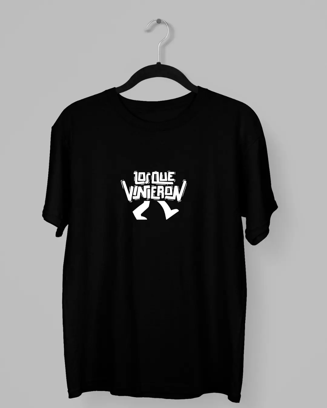 Remera de Los que Vinieron con su Logo