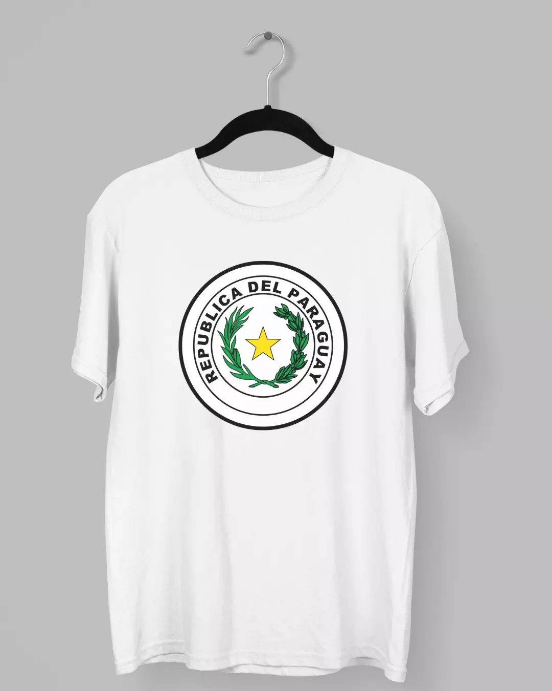 Remera con el Escudo de la Bandera Paraguaya