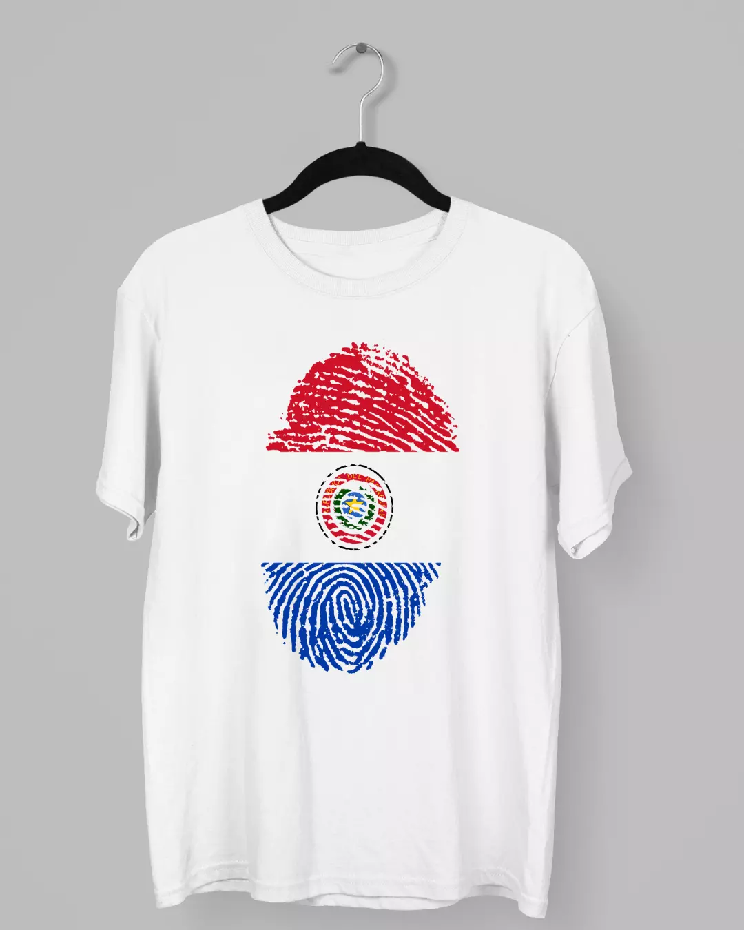 remera de la bandera paraguaya