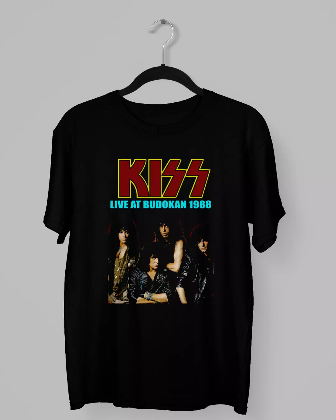 Remera de Kiss Live at Budokan 1988