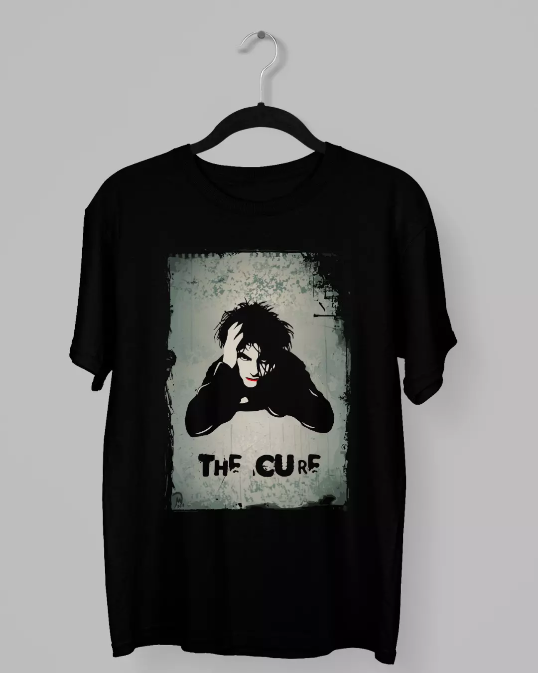 Remera de The Cure con el rostro de Gary X